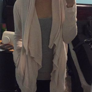 Pink cardigan